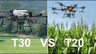 Introducing DJI Amazing New Drones Agras T30 & T10 Canada I Comparing DJI T30 with T20