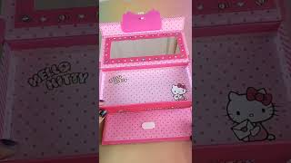 Hello Kitty Origami Storage Box with Carry Case Handle