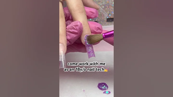 come work with me as a teen nail tech💰 #nails #nailtech #ad #beginnernailtech