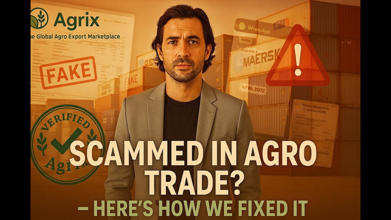 How Agro Export Scams Work — And How Agrix Stops Them