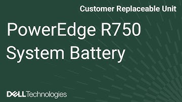 Dell  PowerEdge R750: Remove/Install System Battery