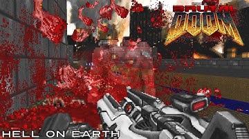 BRUTAL DOOM 2016 Weapons + Hell On Earth Maps Of Chaos #4