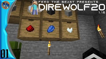 DireWolf20 1 16 Episode 1: Getting Started