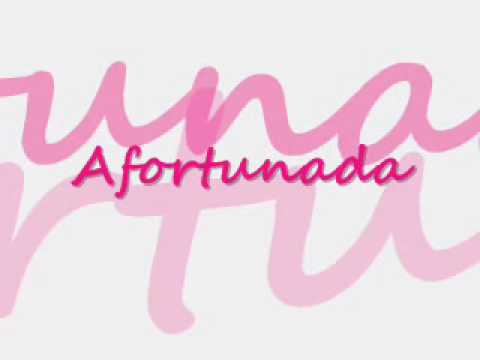 Afortunada - Francisca Valenzuela [letra]