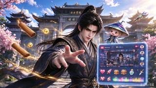 Phone hits his face, he wakes in a cultivation world! Livestream system on, viewer gifts = power!