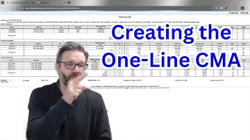 The One Line CMA in Flexmls (Flexing with Tracy Ep07)