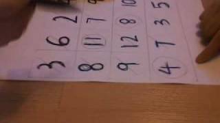 Latin Square Interactive Game