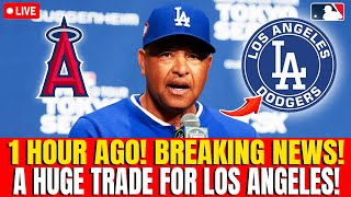 🚨DODGERS MAKING A BIG MOVE FOR ANGELS INFIELDER! CHECK IT OUT! LOS ANGELES DODGERS