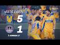 TIGRES 5-1 MAZATLÁN | Homenaje a Gignac y goleada de Tigres en el Volcán | Con México C26 J17