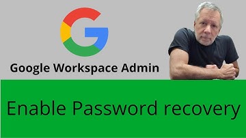 Recover Password in Google Workspace | how to enable it in Google admin panel