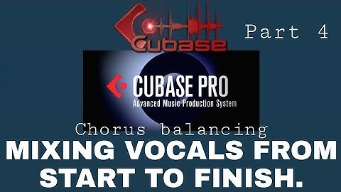 MIXING FROM START TO FINISH IN CUBASE (PART 4) #mixing