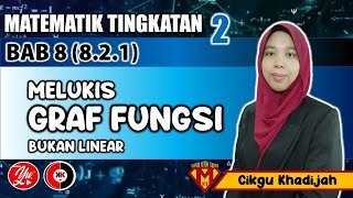 8.2.1 MELUKIS GRAF FUNGSI BUKAN LINEAR #MATEMATIK #TINGKATAN2 #AkademiYoutuber