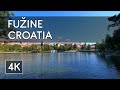 Walking Tour: Fužine, Croatia - 4K UHD