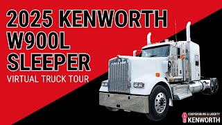 NEW 2025 KENWORTH W900L SLEEPER | VIRTUAL TRUCK TOUR