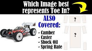 RC Car Suspension Setup Basics (Caster, Camber, Oil and more)