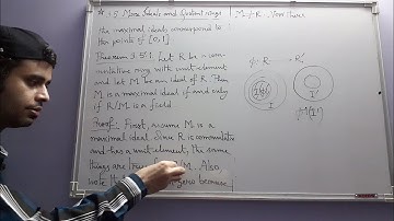 Ring Theory (from Topics in Algebra by I. N. Herstein, 2nd Edition) (Part 33)