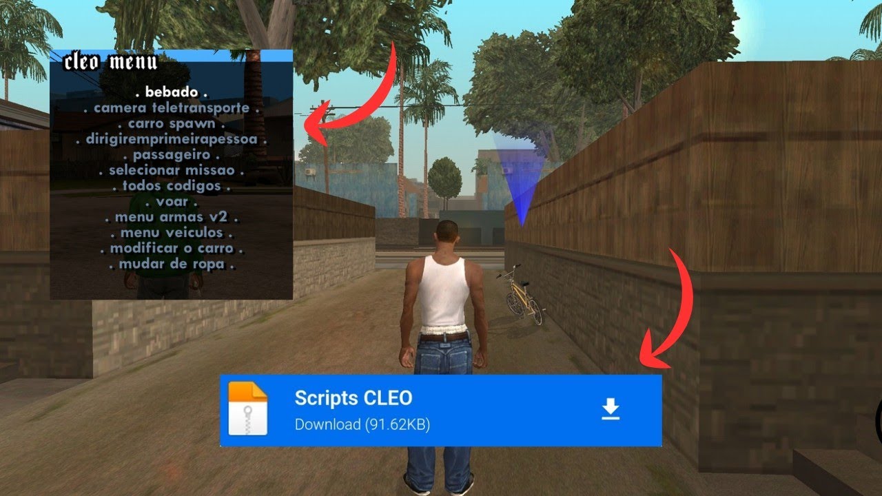 MOD CLEO EM PORTUGUÊS PARA GTA SAN ANDREAS [Todos os códigos do GTA San ...