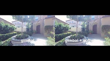 Feiyu Tech G3 Ultra 3-Axis Gimbal comparison:handheld/gimbal/software stabalization
