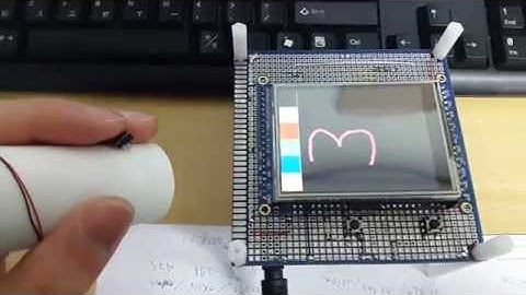 Color Sensor Pen with 2.8" touch LCD