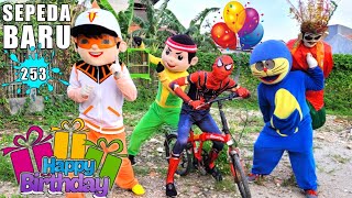 New Bike-Riding Clown | Boboiboy & Spiderman Clown Feat Ondel-Ondel Betawi