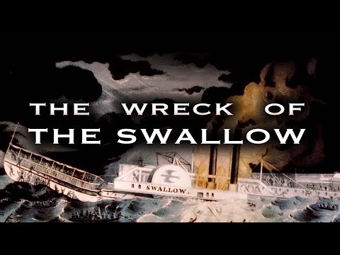 The Wreck of the Steamboat "SWALLOW" (Hudson River, 1845)