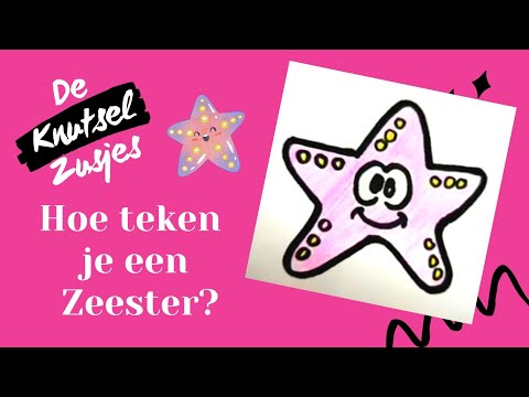 Hoe teken je een Zeester?