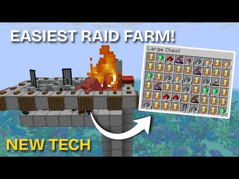 Minecraft: EASY RAID FARM! (26.2+ Tutorial)