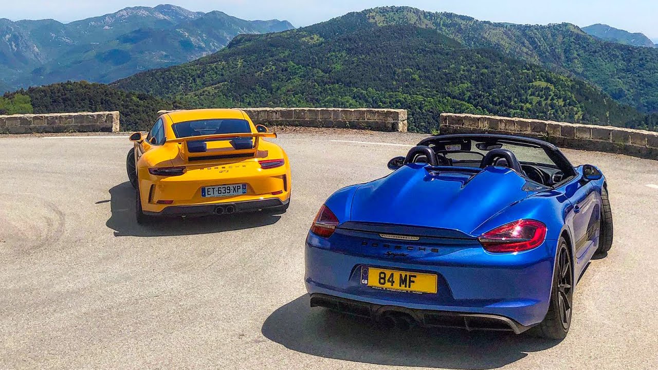 CHASING A PORSCHE GT3 IN THE FRENCH ALPS