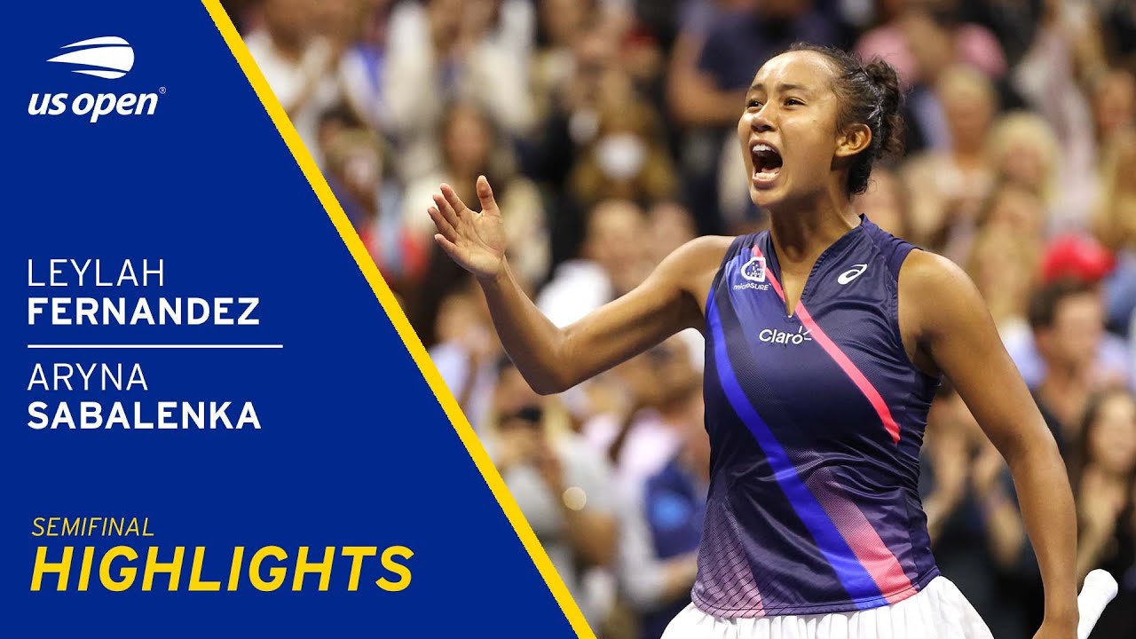 Leylah Fernandez vs Aryna Sabalenka Highlights | 2021 US Open Semifinal