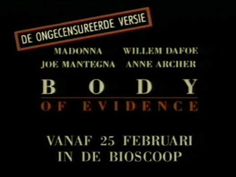 Body Of Evidence (1993) - NL trailer