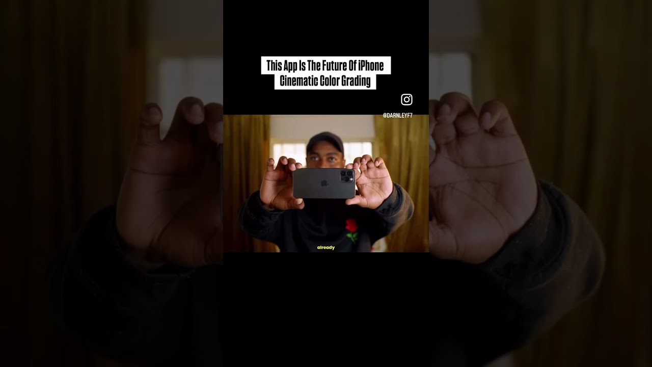 This is how you make iPhone footage look CINEMATIC