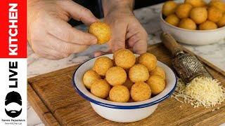 Τυροκροκέτες με Μόνο 2 Υλικά😋Το τέλειο ορεκτικό σε 15 λεπτά 2-Ingredient Cheese Balls! 🧀 (15 min)