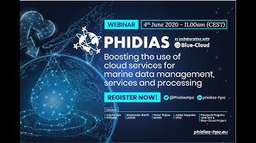 PHIDIAS BOOSTING THE USE OF CLOUD SERVICES FOR MARINE DATA MANAGEMENT, SERVICES AND PROCESSING
