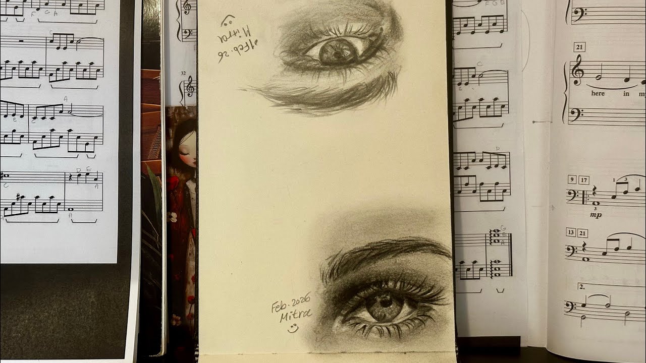 Eyes studies| daily practice 