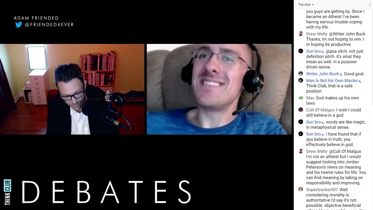 Is Objective Morality Impossible Without God  Drew vs TJump