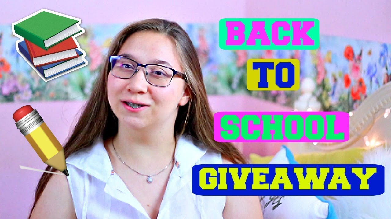 BACK TO SCHOOL GIVEAWAY 2017!!!
