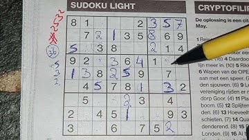 What you want are these two! (#2532) Light Sudoku. 03-26-2021 part 1 of 2