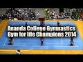 Ananda college gymnastics gym for life champions 2014