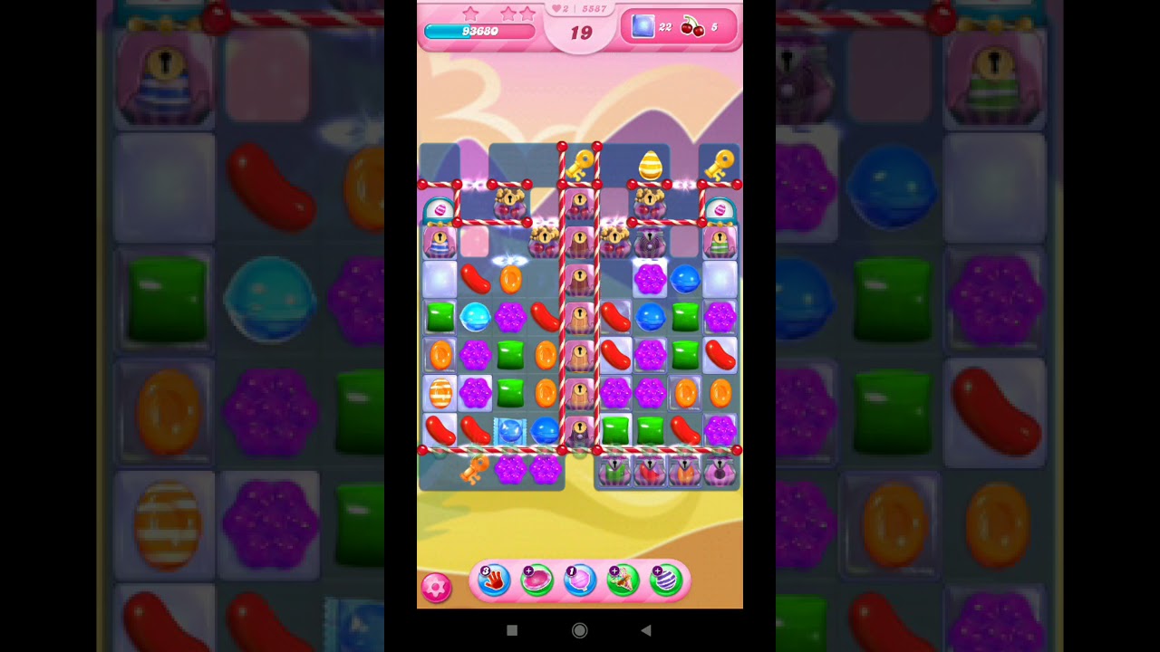 Candy Crush nivel 5587 YouTube