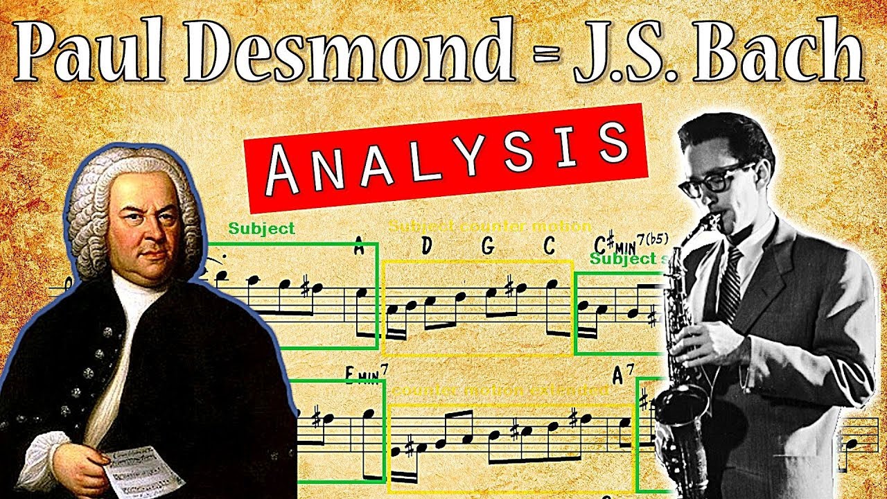Как Пол Десмонд импровизировал контрапункт в стиле И. С. Баха