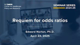 Requiem for odds ratios