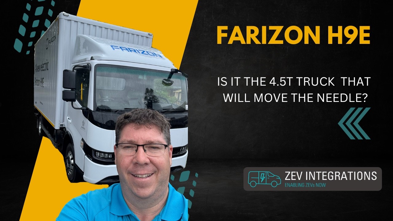 Farizon H9E 4.5t Fully Electric Truck Review