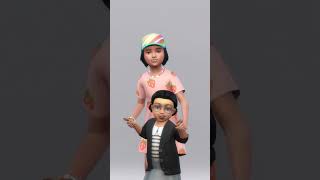 Growing Up Together Pose Pack for the Sims 4