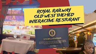 Royal Railway - Utopia Station! - First Look at Royal Caribbean's Newest Dinner Theater