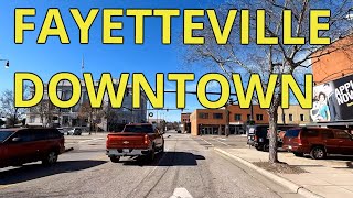 Fayetteville North Carolina - Downtown Driving Tour - [4K] Video  📸 2021