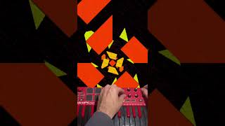Audiovisual: My track Fragment + videosynth @ImaginandoPt  + midi controller @Akai_Pro  🌀