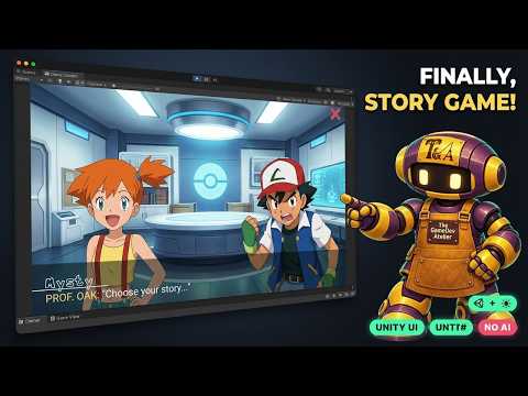 I Made a Pokémon Visual Story Game in Unity (No AI) | Devlog