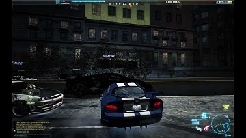 NFS World 35 minutes of car music jump bug + Bonus Races (with crazy guys)