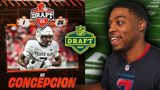 KC Concepcion Highlights Reaction | Cleveland Browns - NFL Draft 2026