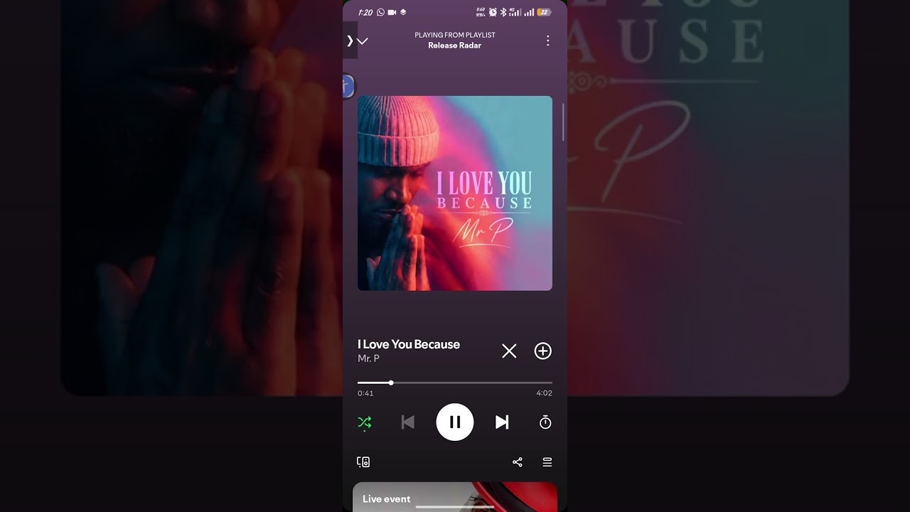 Mr. P - I Love You Because (official music is out)